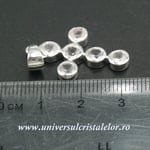 Pandantiv cuart roz cruciulita