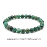 Bratara cuart verde - 6 mm