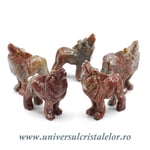 Figurina steatit lup