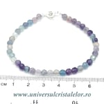 Bratara fluorina rotund fatetat - 4,5 mm