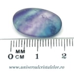 Fluorina multicolora piatra rulata