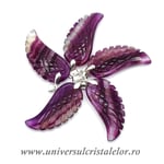 Pandantiv fluorina multicolor aripa m1.1