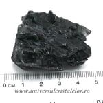 Gips negru mineral unicat m1