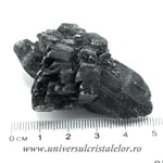 Gips negru mineral unicat m2