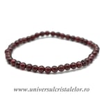 Bratara granat rotund - 4 mm