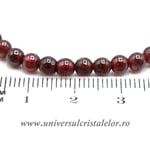 Bratara granat rotund - 4 mm