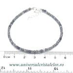 Bratara iolit cub fatetat - 2,5mm