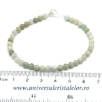 Bratara jad rotund slefuit- 4,2mm