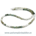 Colier jad fatetat - 5,1 mm