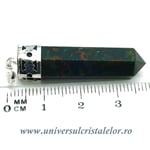 Pandantiv jasp heliotrop varf