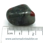 Jasp heliotrop (piatra sangelui) piatra rulata