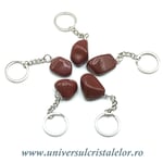 Breloc jasp rosu