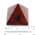 Piramida jasp rosu