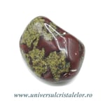 Jasp sangele dragonului piatra rulata