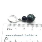 Cercei jasp kambaba rotund-10mm m03