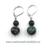 Cercei jasp kambaba rotund-10mm m03