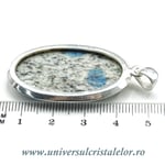 Pandantiv K2 (Lazulite in granite)