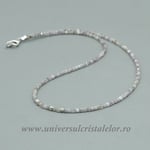 Colier kunzit rotund fatetat -2,7 mm