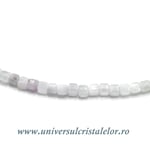 Colier kunzit cub fatetat - 2,7 mm