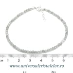 Bratara labradorit rotund fatetat - 2,6mm