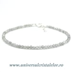 Bratara labradorit rotund fatetat - 2,6mm