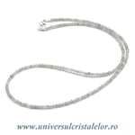 Colier labradorit rotund fatetat - 2.6 mm