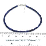 Bratara lapis lazuli fatetat