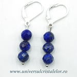 Cercei lapis lazuli