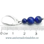Cercei lapis lazuli