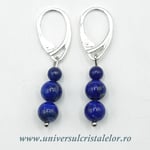 Cercei lapis lazuli