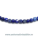 Colier lapis lazuli cub fatetat - 4.3 mm