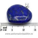Pandantiv lapis lazuli inima