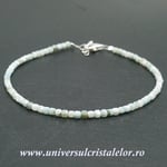 Bratara larimar cub fatetat - 2,5mm