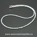 Colier larimar cub fatetat - 2.5 mm