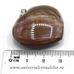 Pandantiv lemn pietrificat