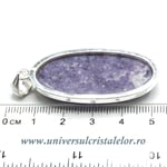 Pandantiv lepidolit unicat m02