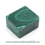 Caseta bijuterii malachit