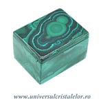 Caseta bijuterii malachit