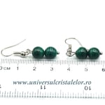 Cercei malachit