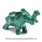 Figurina malachit elefant