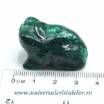 Figurina malachit broasca raioasa