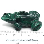 Figurina malachit broasca raioasa