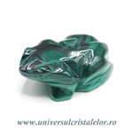 Figurina malachit broasca raioasa