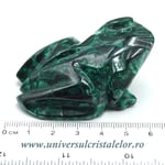 Figurina malachit broasca raioasa