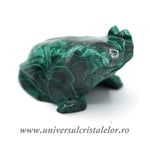 Figurina malachit broasca raioasa