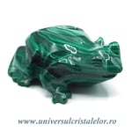 Figurina malachit broasca raioasa