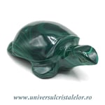 Figurina malachit broasca testoasa