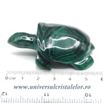 Figurina malachit broasca testoasa