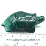 Figurina malachit broasca testoasa