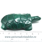 Figurina malachit broasca testoasa